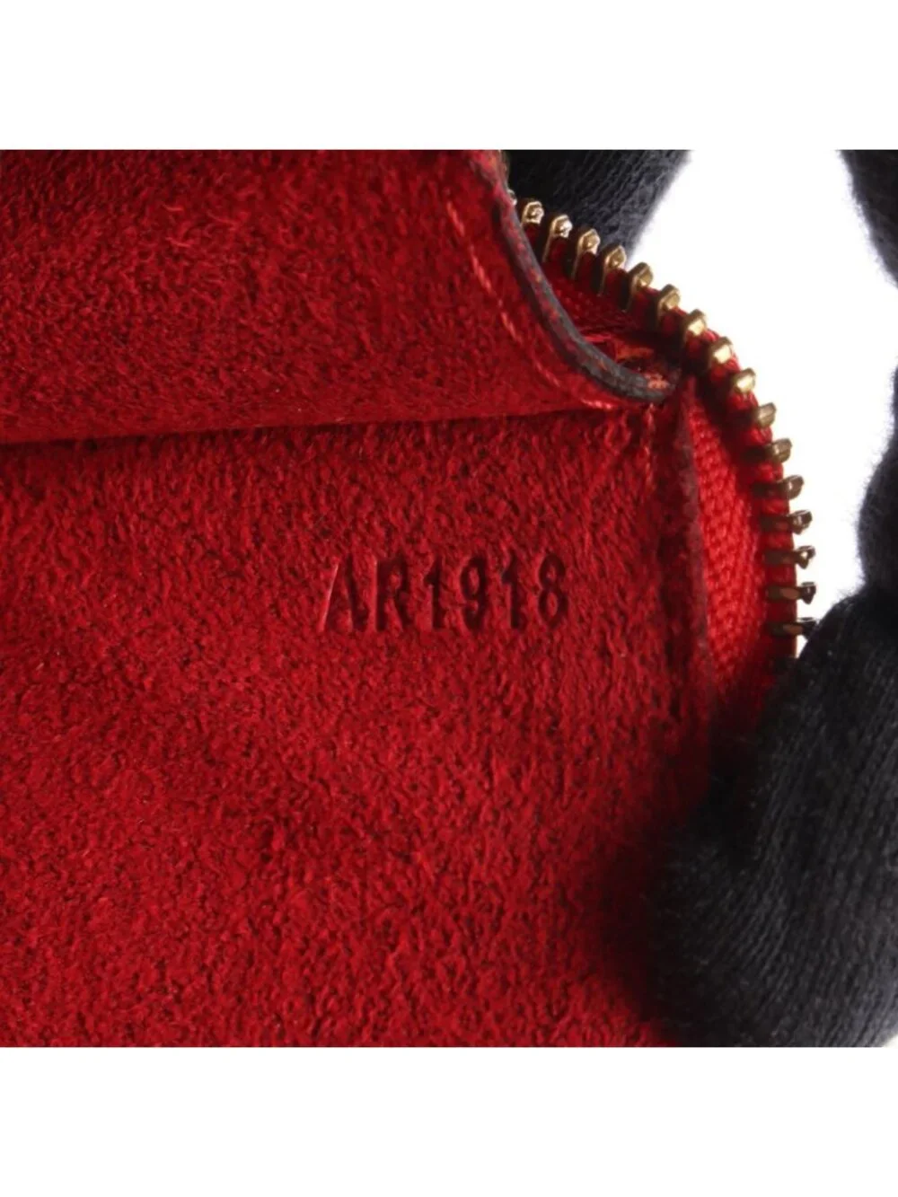 Louis Vuitton Handbag Pochette Accessoires Castilian Red Leather